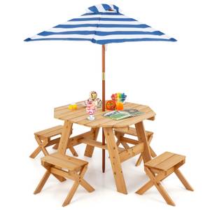 Kindersitzgruppe ZB33044(6-teilig) Holz