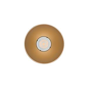 Spot de plafond POINT Bronze - Blanc - 12 x 12 x 12 cm