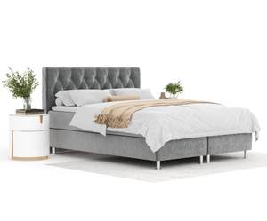 Boxspringbett Otus Grau - Breite: 160 cm