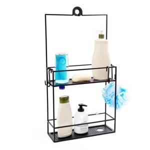 Etagère de douche Cubiko Fer - Noir