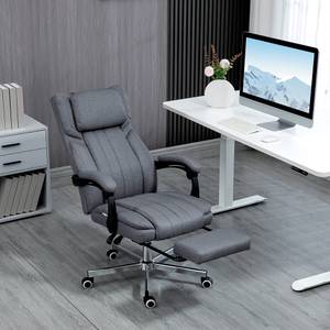 Büro Massagestuhl 921-625V90GY Grau - Textil - 61 x 113 x 65 cm