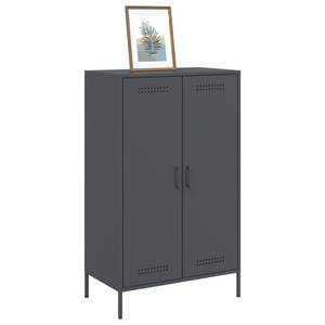 Highboard DE3852 Grau - Metall - 39 x 113 x 68 cm