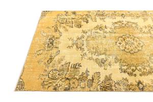 Tapis Ultra Vintage DCCLXXXIII Jaune - Textile - 124 x 1 x 226 cm