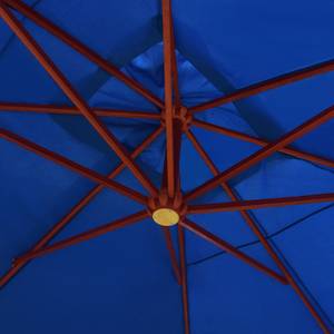 Sonnenschirm Blau - Textil - 400 x 285 x 400 cm