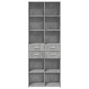 Highboard DE9245 Grau - Holzwerkstoff - 43 x 185 x 70 cm