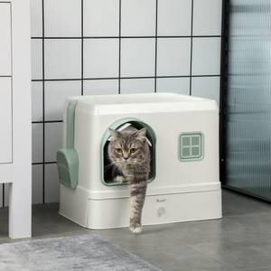 Katzenklo D31-074V00WT Kunststoff - 40 x 40 x 50 cm