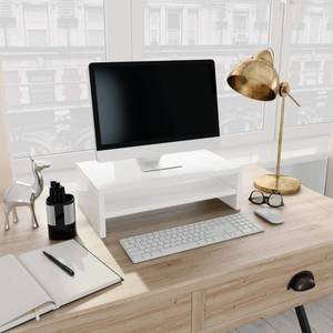 Support de moniteur 298536 Blanc brillant