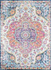 Kurzflorteppich RABAT Kunststoff - Textil - 120 x 1 x 170 cm