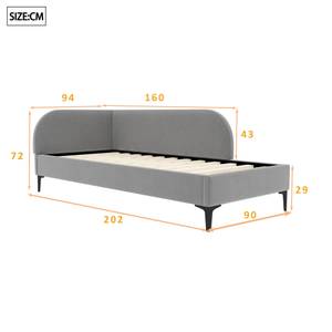 Schlafsofa Grace Grau