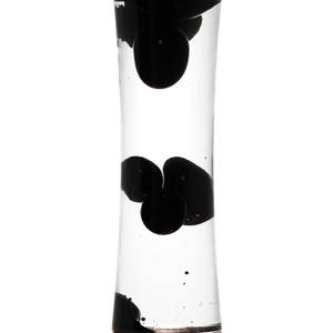 Lampe de chevet SANDRO Noir - Verre - Métal - 11 x 39 x 11 cm