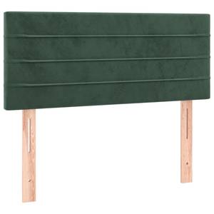 Lit à sommier tapissier 3017268-11 Vert foncé - 123 x 193 cm