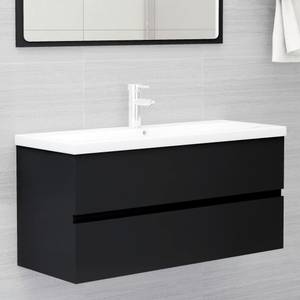 Badezimmerschrank 3037858 Schwarz - Breite: 100 cm