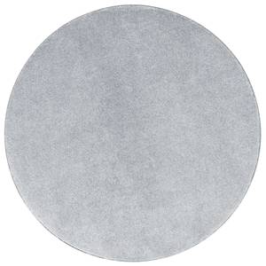 Luxus VeloursTeppich Touch Rund Grau - 133 x 133 cm