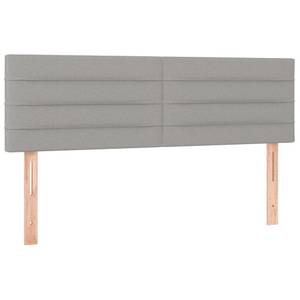 Boxspringbett 3017288-15 Hellgrau - Tiefe: 203 cm