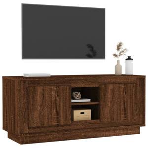 TV-Schrank D679 Eiche Schwarzbraun Dekor