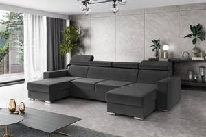 Ecksofa FIX Grau