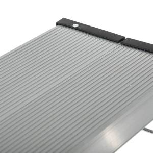 Tritthocker, 3 Ebenen, Aluminium Silber - Metall - 63 x 61 x 43 cm