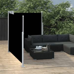 Seitenmarkise 3016426-1 Schwarz - 600 x 140 cm