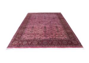 Designer Teppich - 300 x 194 cm - rosa Pink - Kunststoff - 194 x 1 x 300 cm