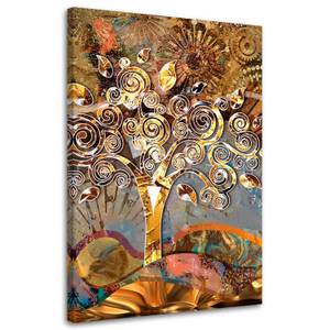 Wandbild Gustav Klimt Baum des Lebens 80 x 120 cm