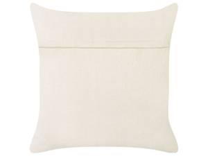 Coussin décoratif KUNRI Vert - Rose foncé - Blanc - Fibres naturelles - 45 x 4 x 45 cm