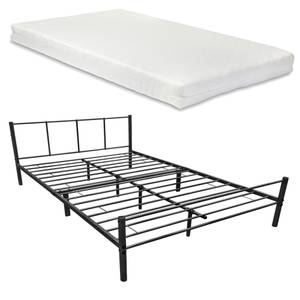 Cadre de Lit Laos Métal avec Matelas Largeur : 162 cm