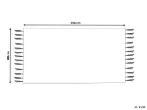 Teppich ERAY 80 x 150 x 150 cm