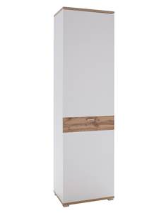 Garderobenschrank Mia 5 Weiß - Holzwerkstoff - Holzart/Dekor - 58 x 205 x 40 cm