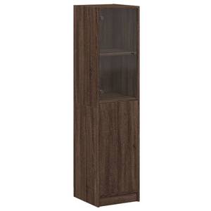 Highboard DE4838 Eiche Schwarzbraun Dekor