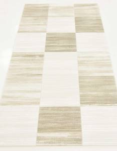 Tapis Copenhagen Blanc - Matière plastique - Textile - 130 x 1 x 191 cm