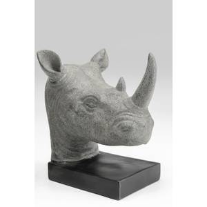 Buchstütze Rhino Grau - Kunststoff - 17 x 20 x 33 cm