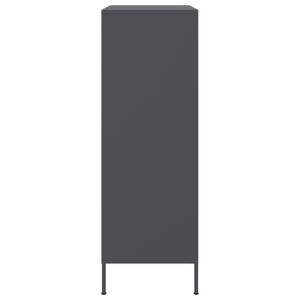 Highboard DE3852 Grau - Metall - 39 x 113 x 68 cm