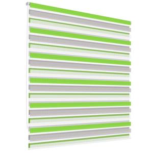 Store double vert/gris/blanc 55x150 cm Vert