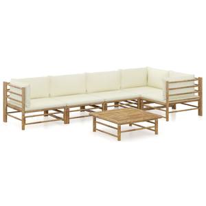 Garten-Lounge-Set (6-teilig) 3009675-16 Creme