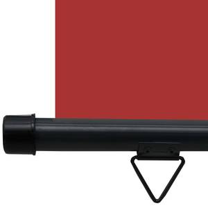 Auvent latéral de balcon 3001573 Rouge - 145 x 130 cm