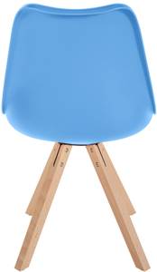 Chaise de salle à manger Sofia Lot de 4 Bleu clair