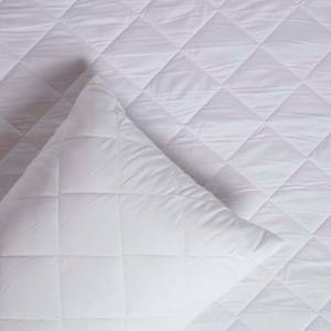 4er-Set Allergiker-Kissenschonbezüge Weiß - Textil - 48 x 1 x 74 cm