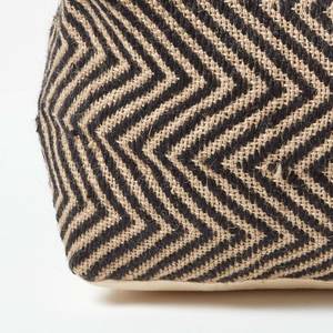 Designer Hocker Pouf Chevron 60 x 30 x 60 cm