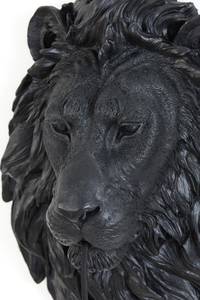 Wandlampe Lion Schwarz