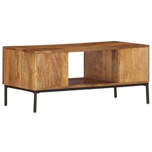 Couchtisch D769 Braun - Massivholz - 45 x 40 x 90 cm