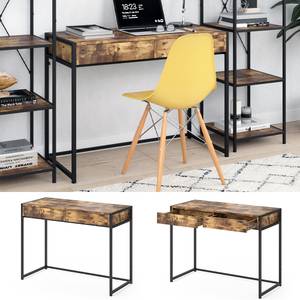 Schreibtisch Fyrk Braun - Holzwerkstoff - 75 x 120 x 50 cm