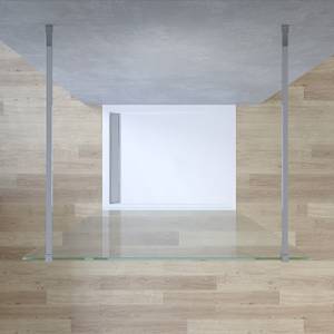 Walk in Dusche Sicherheitsglas Duschwand Breite: 108 cm