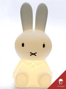 Lampe Miffy Weiß - Kunststoff - 25 x 50 x 25 cm