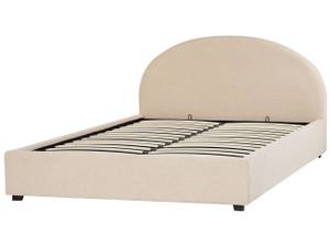 Doppelbett VAUCLUSE Beige - Breite: 174 cm - Naturfaser