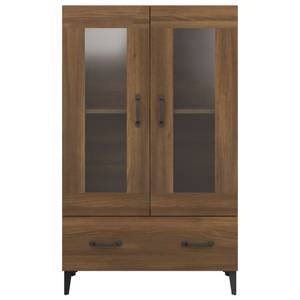 Highboard DE5889 Eiche Schwarzbraun Dekor