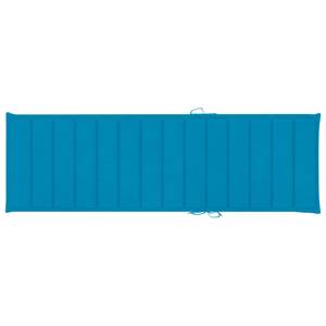 Sonnenliegen-Auflage 3005774-2 Blau - Breite: 60 cm