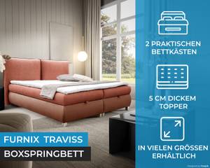 Boxspringbett Traviss Orange