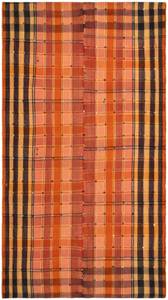 Teppich Jajim CVII Orange - Textil - 139 x 1 x 253 cm