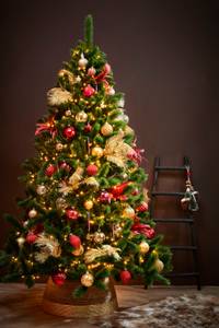 Weihnachtsbaumkorb Seegras 50 x 50 cm