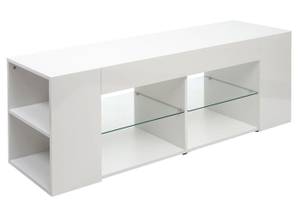 TV-Rack L36 Weiß - Holzart/Dekor - Holz teilmassiv - 144 x 50 x 40 cm